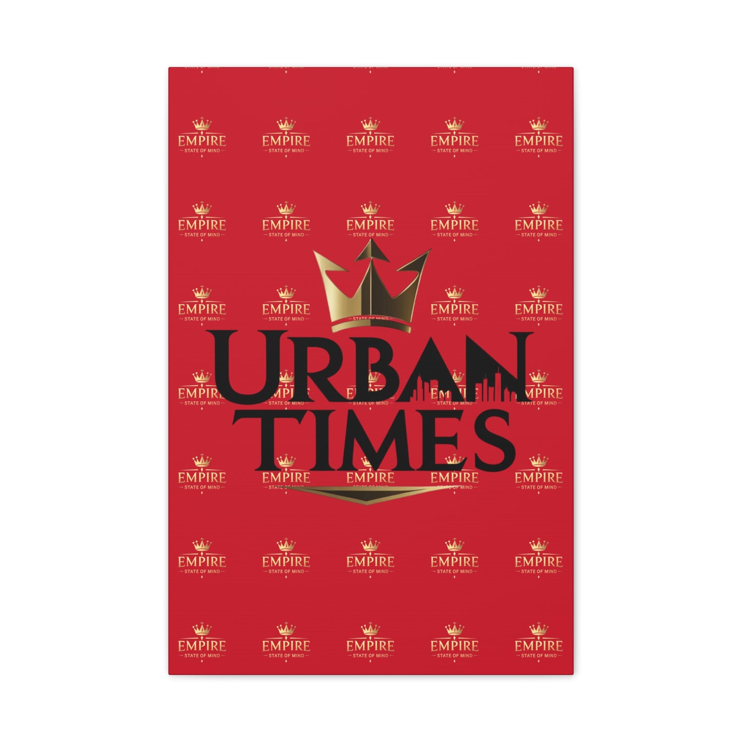 Urban Times Canvas Art - Modern Wall Decor, Home Decoration, Gift for Urbanites, Unique Artwork for Living Room
