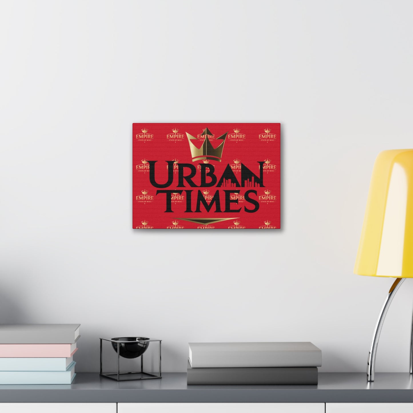 Urban Times Canvas Art - Modern Wall Decor, Home Decoration, Gift for Urbanites, Unique Artwork for Living Room