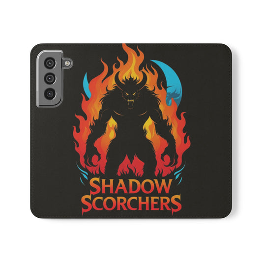 Fantasy Themed Flip Cases, Lunar Sirens, Shadow Scorchers, Unique Phone Cover, Gift for Gamers, Cool Accessories
