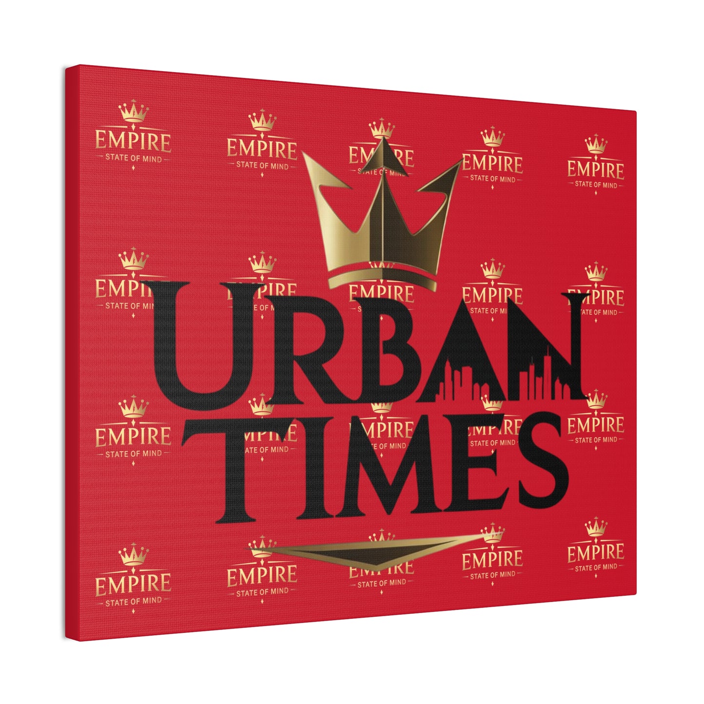 Urban Times Canvas Art - Modern Wall Decor, Home Decoration, Gift for Urbanites, Unique Artwork for Living Room