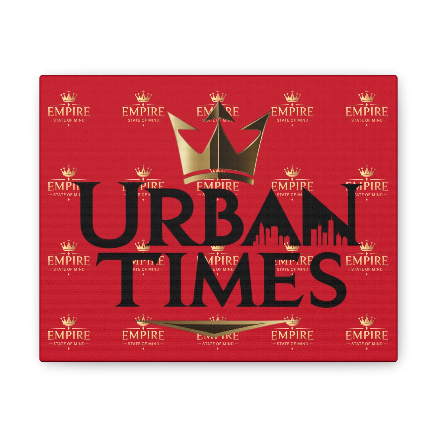 Urban Times Canvas Art - Modern Wall Decor, Home Decoration, Gift for Urbanites, Unique Artwork for Living Room