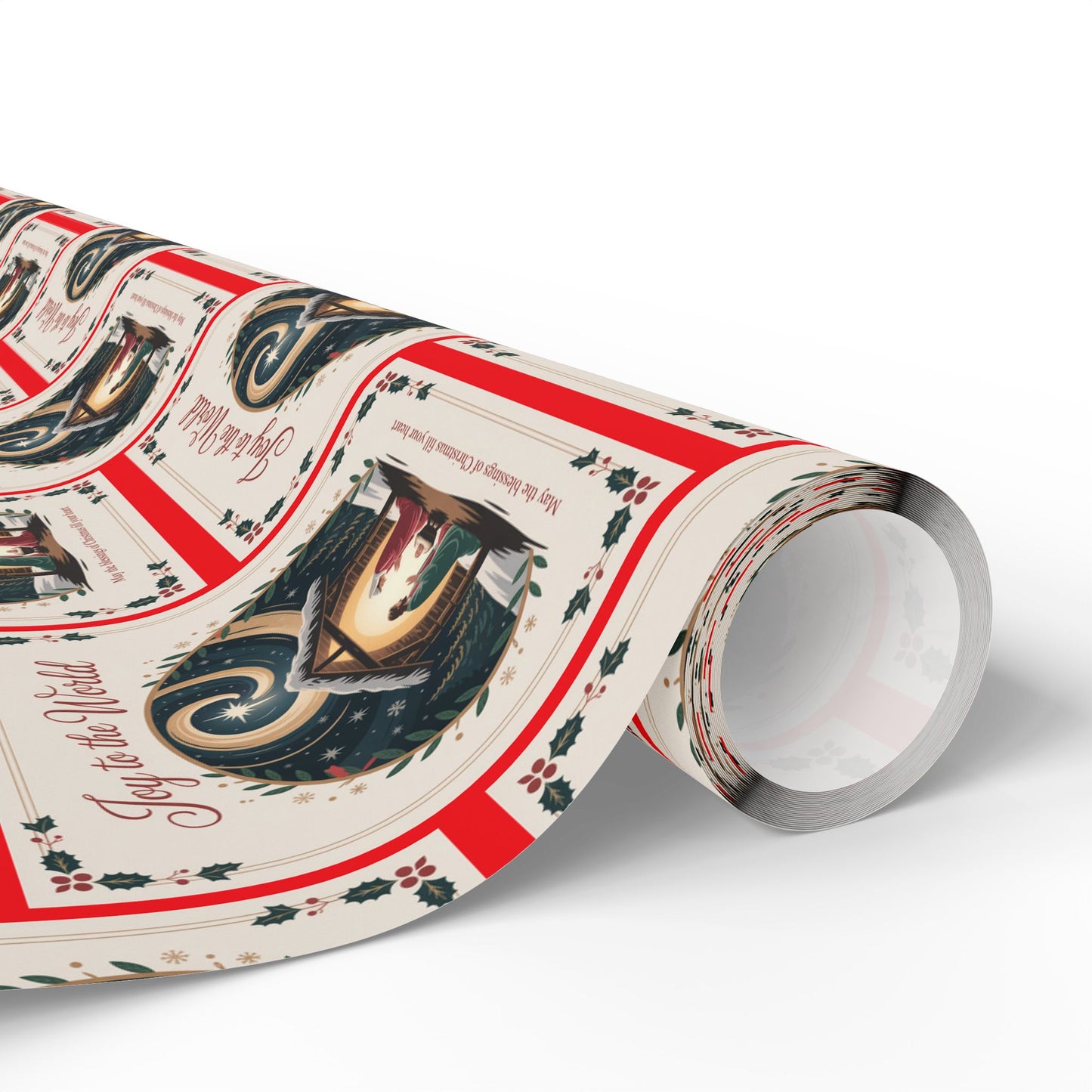 Charming Holiday Wrapping Paper, Festive Gift Wrap, Christmas Wrapping, Unique Present Decor, Seasonal Gift Wrapping Ideas