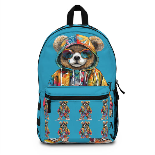 PLAYGROUND KINGS: COSMIC HOODIE BEAR BACKPACK