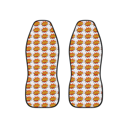 Super Fun Mom Car Seat Covers | Cute Gift for Moms, Kids' Car Accessories, Mother's Day, Family Road Trips, Car Decor