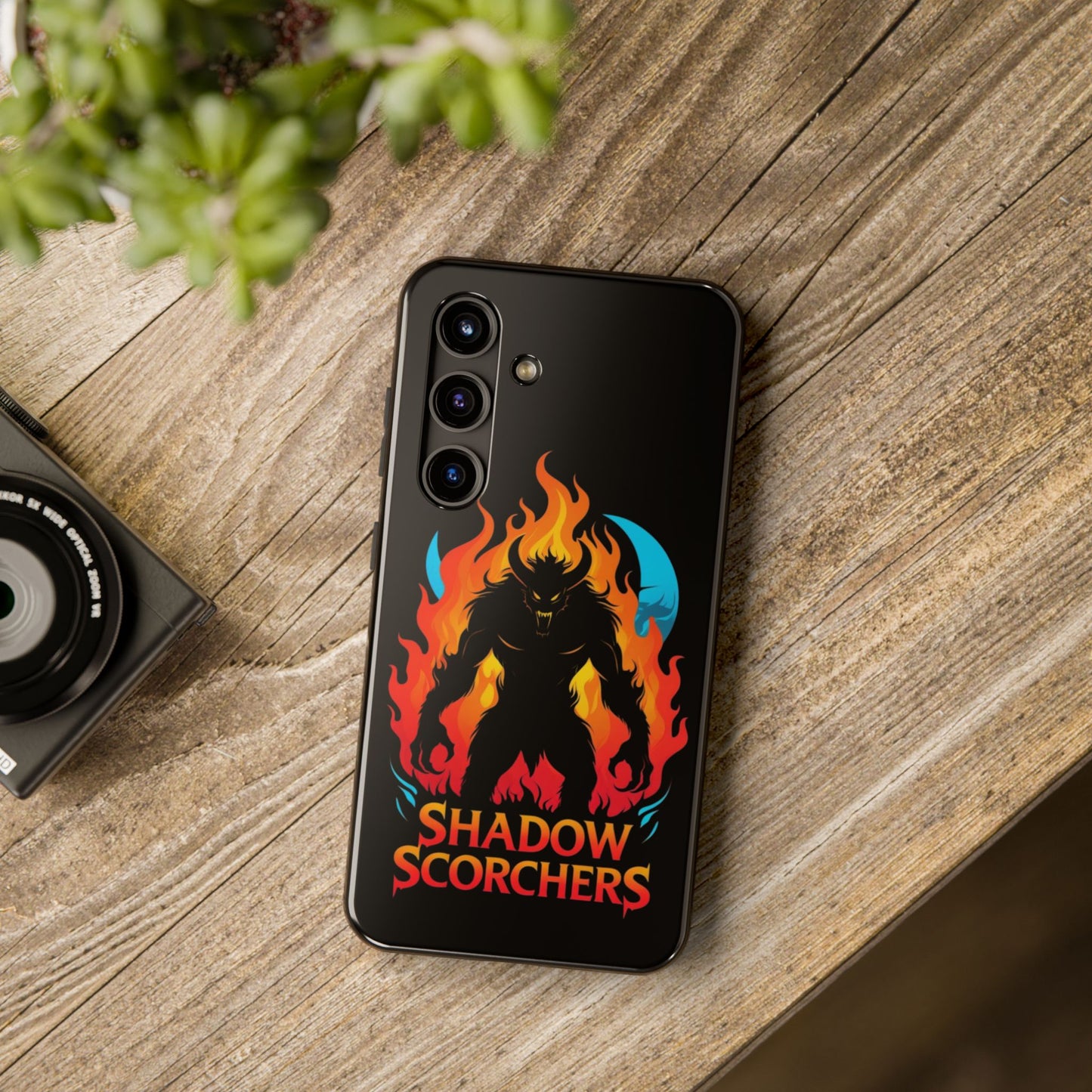 Shadow Scorchers Tough Phone Cases, Durable Phone Covers, Unique Mobile Accessories, Ideal for Tech Lovers, Great Gift Idea