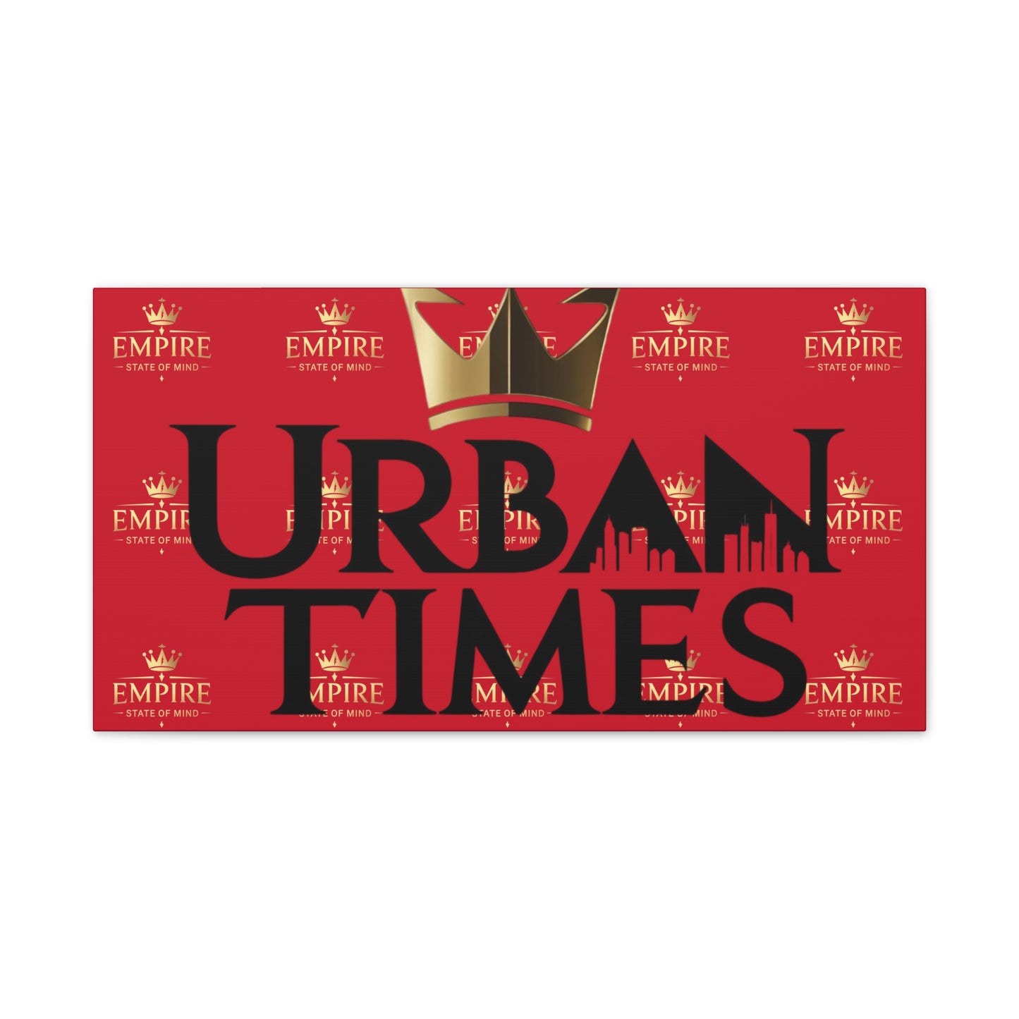Urban Times Canvas Art - Modern Wall Decor, Home Decoration, Gift for Urbanites, Unique Artwork for Living Room