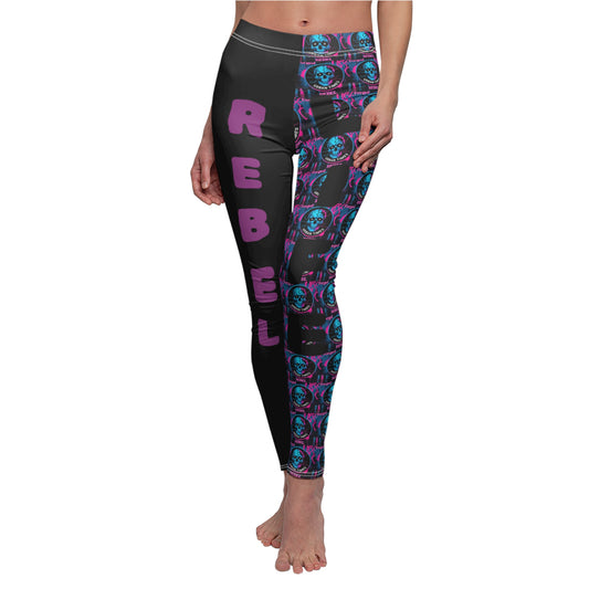 Rebel Life Casual Leggings, Trendy Activewear, Gift for Fitness Enthusiasts, Stylish Everyday Wear, Perfect for Workouts, Festivals, [...]