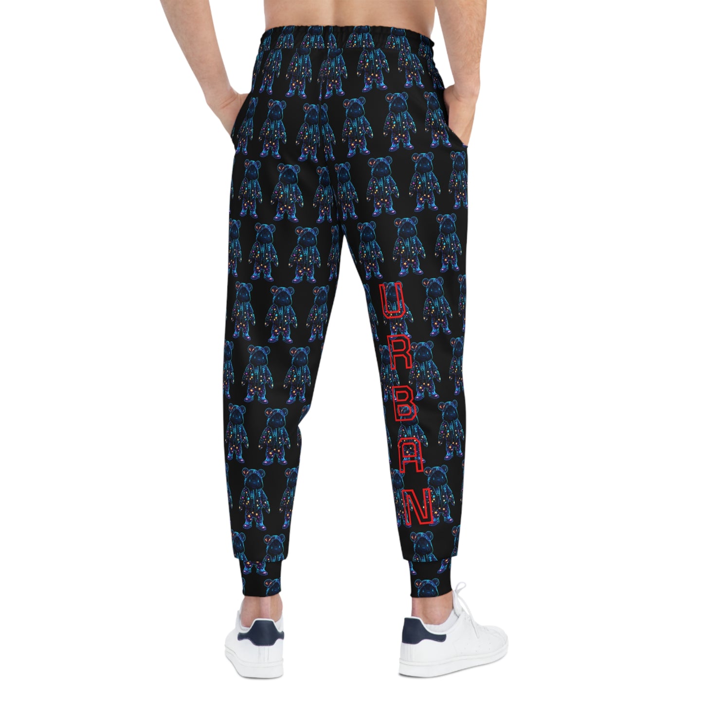 Urban Graphic Joggers, Trendy Lounge Pants, Athletic Wear, Casual Streetwear, Gift for Fitness Lovers