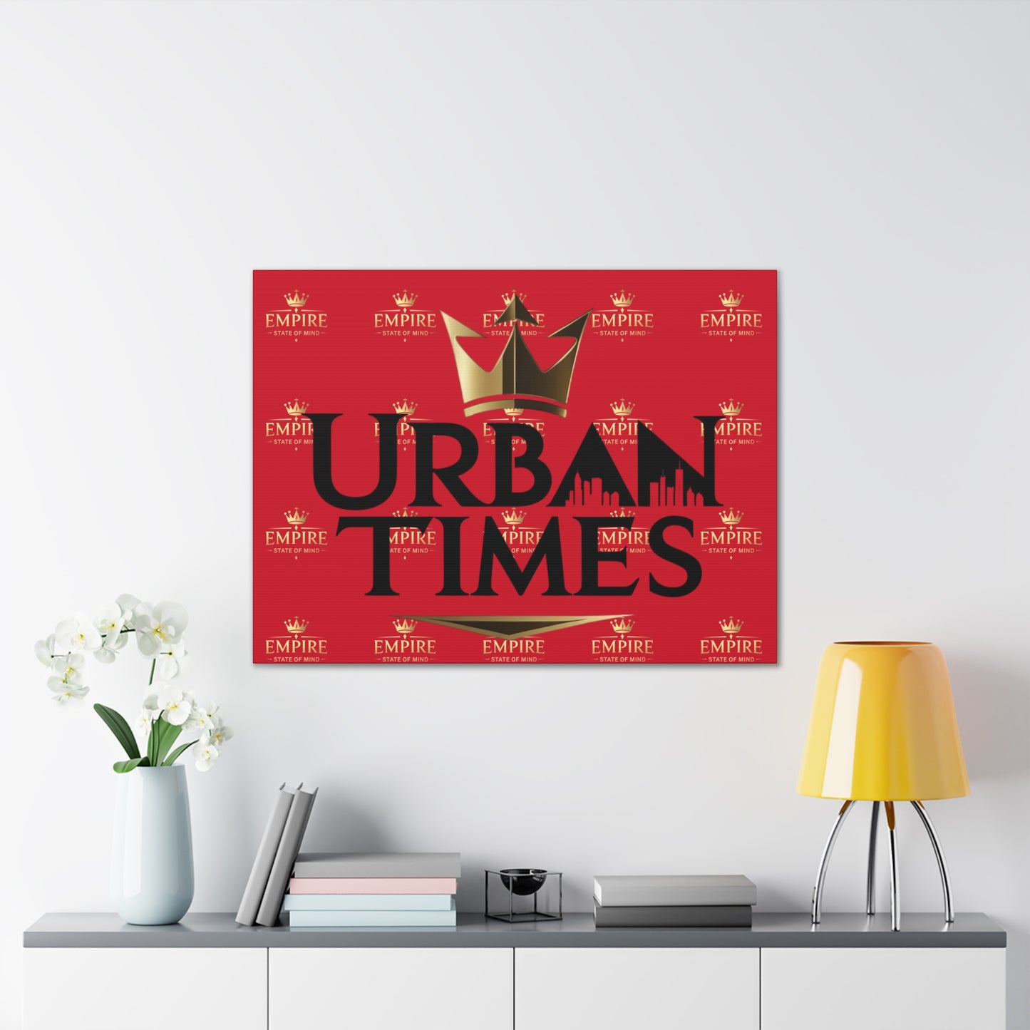 Urban Times Canvas Art - Modern Wall Decor, Home Decoration, Gift for Urbanites, Unique Artwork for Living Room