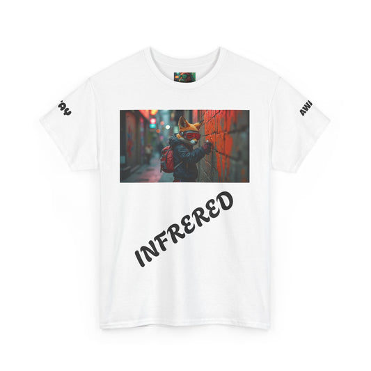 Urban Vibes Unisex Heavy Cotton Tee - Perfect for Street Culture Lovers, Casual Wear, Gifts, and Urban Art Enthusiasts