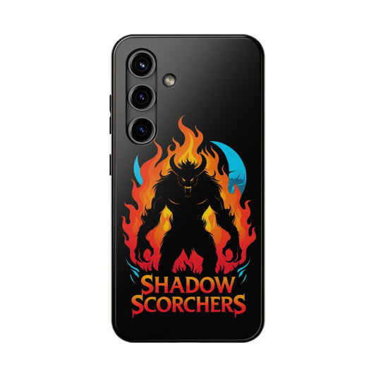 Shadow Scorchers Tough Phone Cases, Durable Phone Covers, Unique Mobile Accessories, Ideal for Tech Lovers, Great Gift Idea