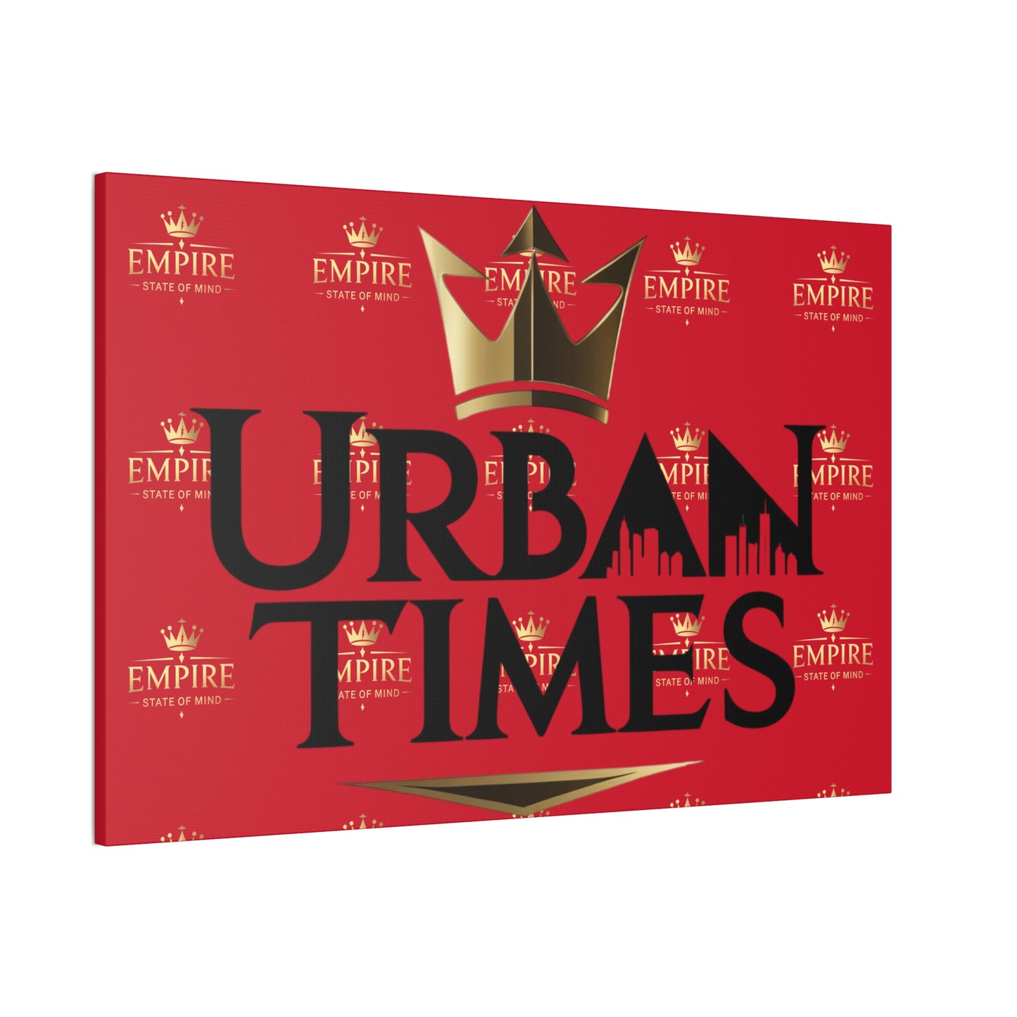 Urban Times Canvas Art - Modern Wall Decor, Home Decoration, Gift for Urbanites, Unique Artwork for Living Room