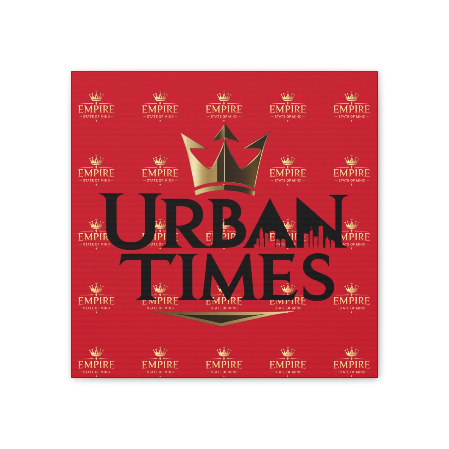 Urban Times Canvas Art - Modern Wall Decor, Home Decoration, Gift for Urbanites, Unique Artwork for Living Room