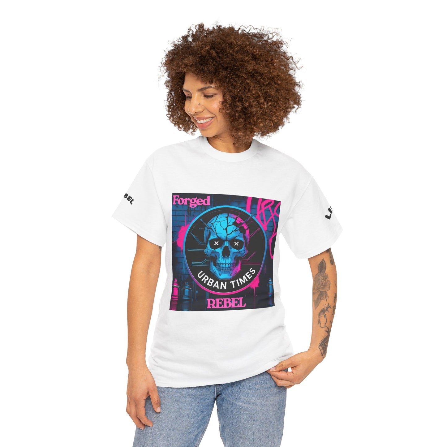 Urban Rebel Graphic Tee - Unisex Heavy Cotton Shirt for Streetwear Lovers, Unique Urban Art T-Shirt, Gift for Music Fans, Casual Cool [...]