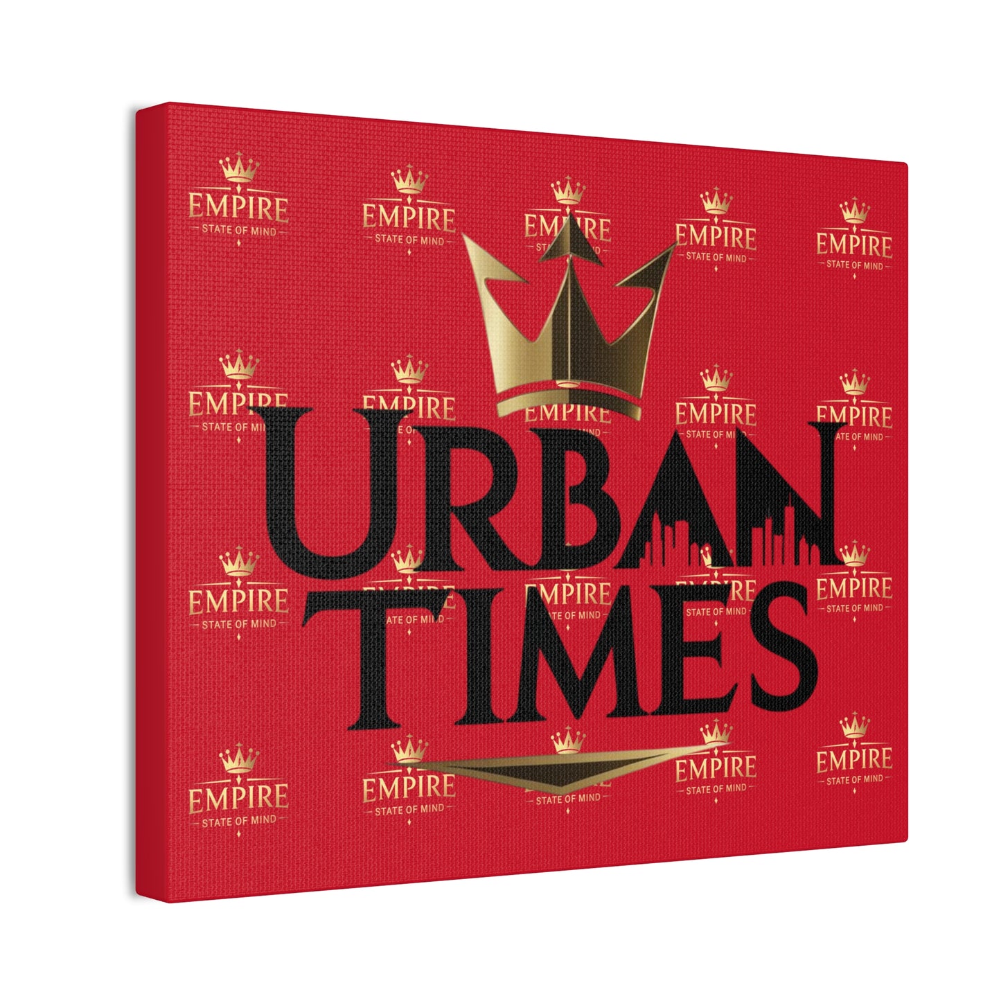 Urban Times Canvas Art - Modern Wall Decor, Home Decoration, Gift for Urbanites, Unique Artwork for Living Room